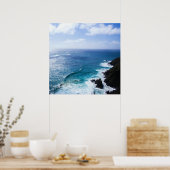 Wolkenkratzer Sommersaison mit Kliff Poster (Küche)