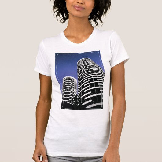 Wolkenkratzer T - Shirt (Vorderseite)