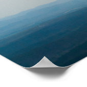 Wolkenkratzer über dem Ouachita-Gebirge, Oklahoma Poster (Ecke)