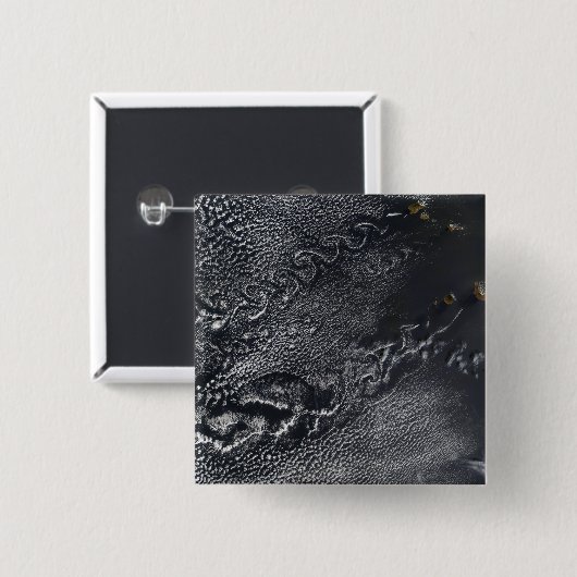 Wolkenkratzer über den Kapverdischen Inseln Button (Vorne & Hinten)