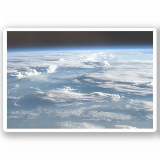 Wolkenkratzer über Sudan Aufkleber (Vorderseite)