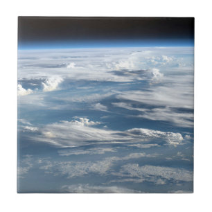 Wolkenkratzer über Sudan Fliese