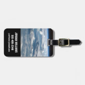 Wolkenkratzer über Sudan Gepäckanhänger (Vorderseite horizontal)