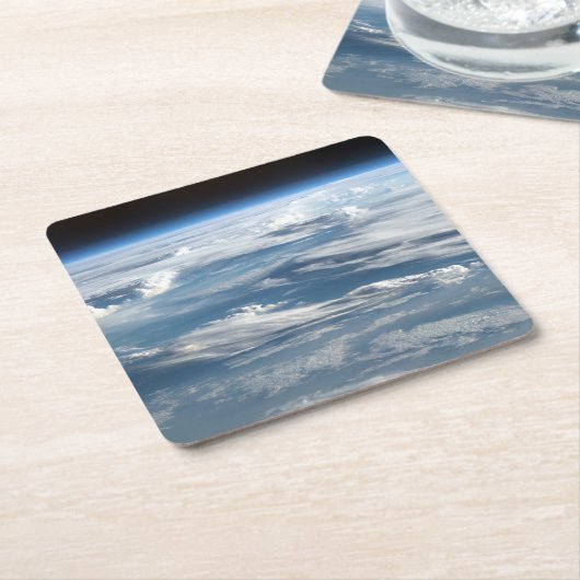 Wolkenkratzer über Sudan Rechteckiger Pappuntersetzer (angewinkelt)