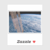 Wolkenkratzer- und Korallenmeere. Aufkleber (Blatt)