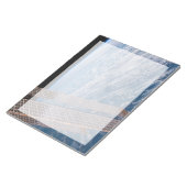 Wolkenkratzer- und Korallenmeere. Notizblock (angewinkelt)