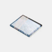 Wolkenkratzer- und Korallenmeere. Post-it Klebezettel (angewinkelt)