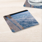 Wolkenkratzer- und Korallenmeere. Rechteckiger Pappuntersetzer (angewinkelt)