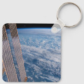 Wolkenkratzer- und Korallenmeere. Schlüsselanhänger (Rückseite)