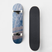 Wolkenkratzer- und Korallenmeere. Skateboard (Vorderseite)