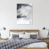 Wolkenkratzer und Meereis im südlichen Ozean Leinwanddruck (Insitu (Schlafzimmer))