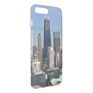 Wolkenkratzer von Chicago im Winter iPhone 8 Plus/7 Plus Hülle