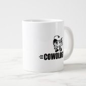 Wolkenkuh Jumbo-Tasse (Vorderseite Rechts)