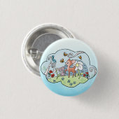 Wolkenland Reh Button (Vorne & Hinten)