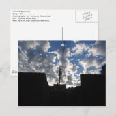 Wolkenmord Postkarte (Vorne/Hinten)