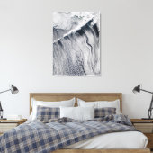 Wolkenmuster, die über der Aleutianinsel sichtbar  Leinwanddruck (Insitu (Schlafzimmer))