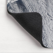 Wolkenmuster, die über der Aleutianinsel sichtbar  Mousepad (Ecke)