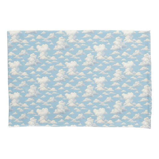 Wolkenmuster  kissenbezug (Vorderseite)