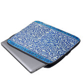 Wolkenmuster Laptopschutzhülle (Vorne Knopf)