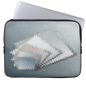 Wolkennuancen Laptopschutzhülle (Vorderseite)