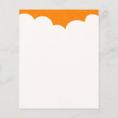Wolkenoberflächen - Orange Flyer (Hinten)