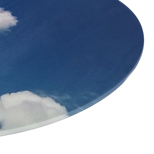 Wolkenpflaster Schneidebrett (Ecke)