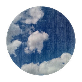 Wolkenpflaster Schneidebrett