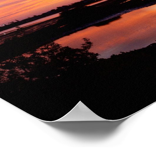 Wolkenpool Poster (Ecke)