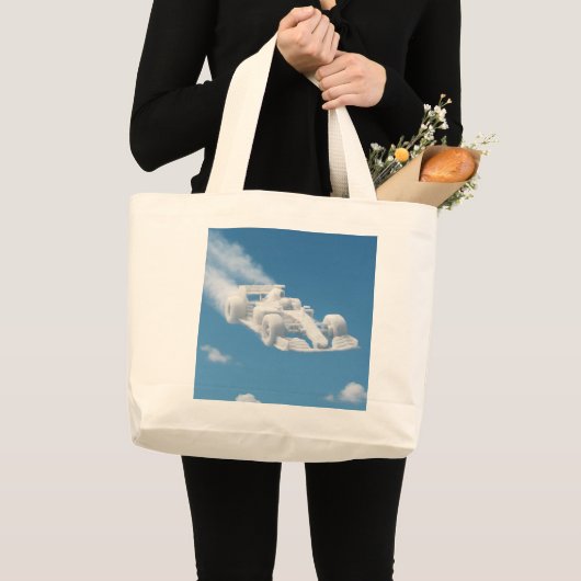 Wolkenrennfahrer, große Tragetasche de (Vorderseite (Produkt))