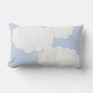 Wolkens Himmel Wolke Dimensional Bild Kissen
