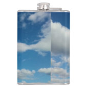 Wolkenschichten Flachmann (Rückseite)