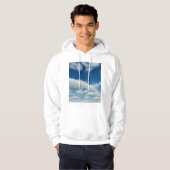 Wolkenschichten Hoodie (Vorne ganz)