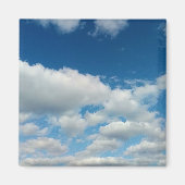 Wolkenschichten Magnet (Vorne)