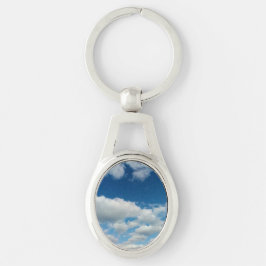 Wolkenschichten Schlüsselanhänger