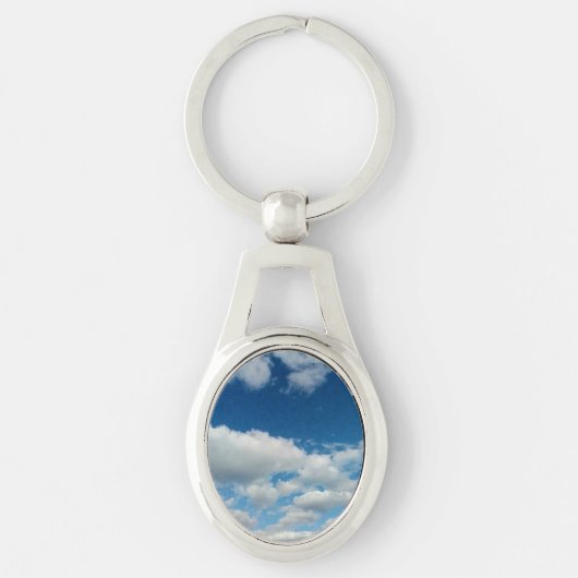 Wolkenschichten Schlüsselanhänger (Vorderseite)