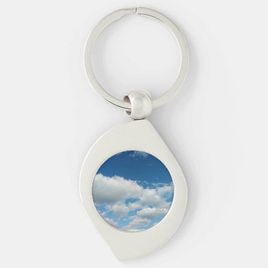 Wolkenschichten Schlüsselanhänger (Vorderseite)