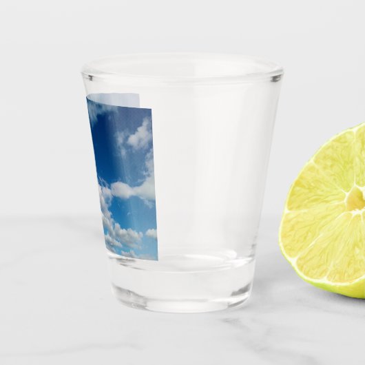 Wolkenschichten Schnapsglas (Rechts)