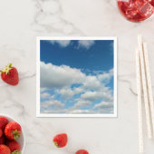 Wolkenschichten Serviette (Beispiel)