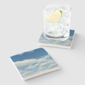 Wolkenschichten Steinuntersetzer (Seitenansicht)