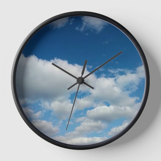 Wolkenschichten Uhr (Vorderseite)