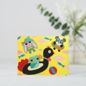 Wolkensee Postkarte (Stehend Vorderseite)