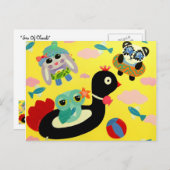 Wolkensee Postkarte (Vorne/Hinten)