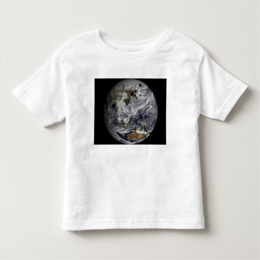 Wolkensimulation der gesamten Erde Kleinkind T-shirt (Vorderseite)