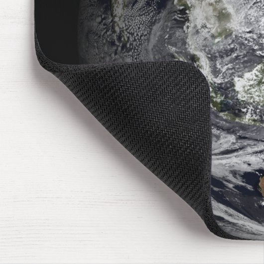 Wolkensimulation der gesamten Erde Mousepad (Ecke)