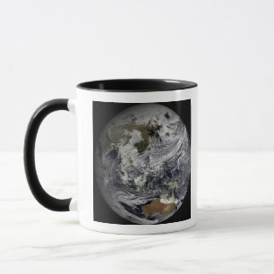 Wolkensimulation der gesamten Erde Tasse