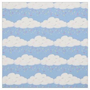 Wolkensprenkelfarben-Wasserfarben-Whimsy-Nursery-S Stoff
