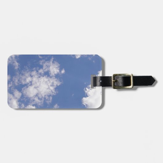 Wolkenstern - Wolken Gepäckanhänger (Vorderseite horizontal)