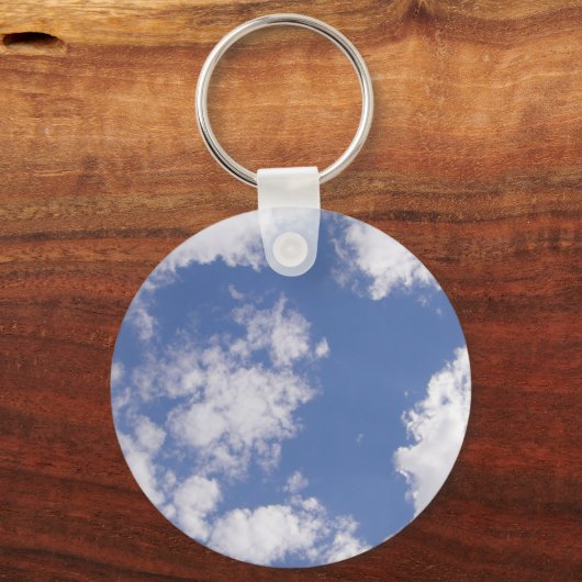 Wolkenstern - Wolken Schlüsselanhänger (Vorderseite)