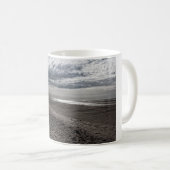 Wolkenstrand an der Nordsee Kaffeetasse (VorderseiteRechts)