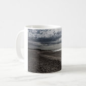 Wolkenstrand an der Nordsee Kaffeetasse (Vorderseite Links)